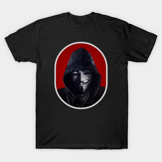 Anonymous T-Shirt by RekaPixel